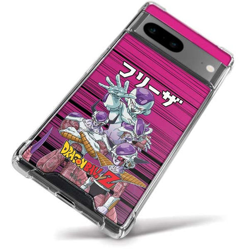 Dragon Ball Z Frieza Evolution Google Pixel 8 Clear Case